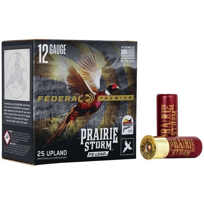 FEDERAL 12GA 2-3/4" MAG. 1-1/4OZ 1,330 FPS 6 SHOT FS LEAD 25 RD/BX 10 BX/CS
