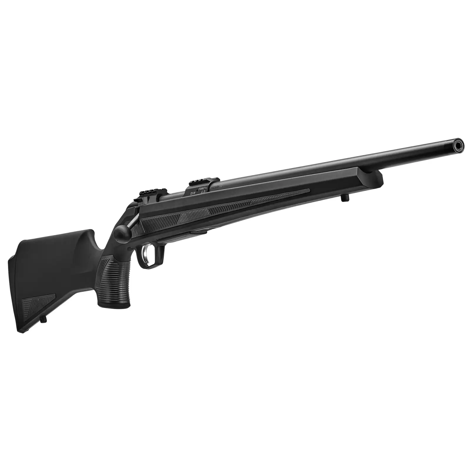 CZ 600 PLUS AL1 ALPHA, 223 REM, 5 RD, 24IN, 1/2X28, PICATINNY RAIL, BLACK SYNTHETIC SOFT TOUCH STOCK - Image 2
