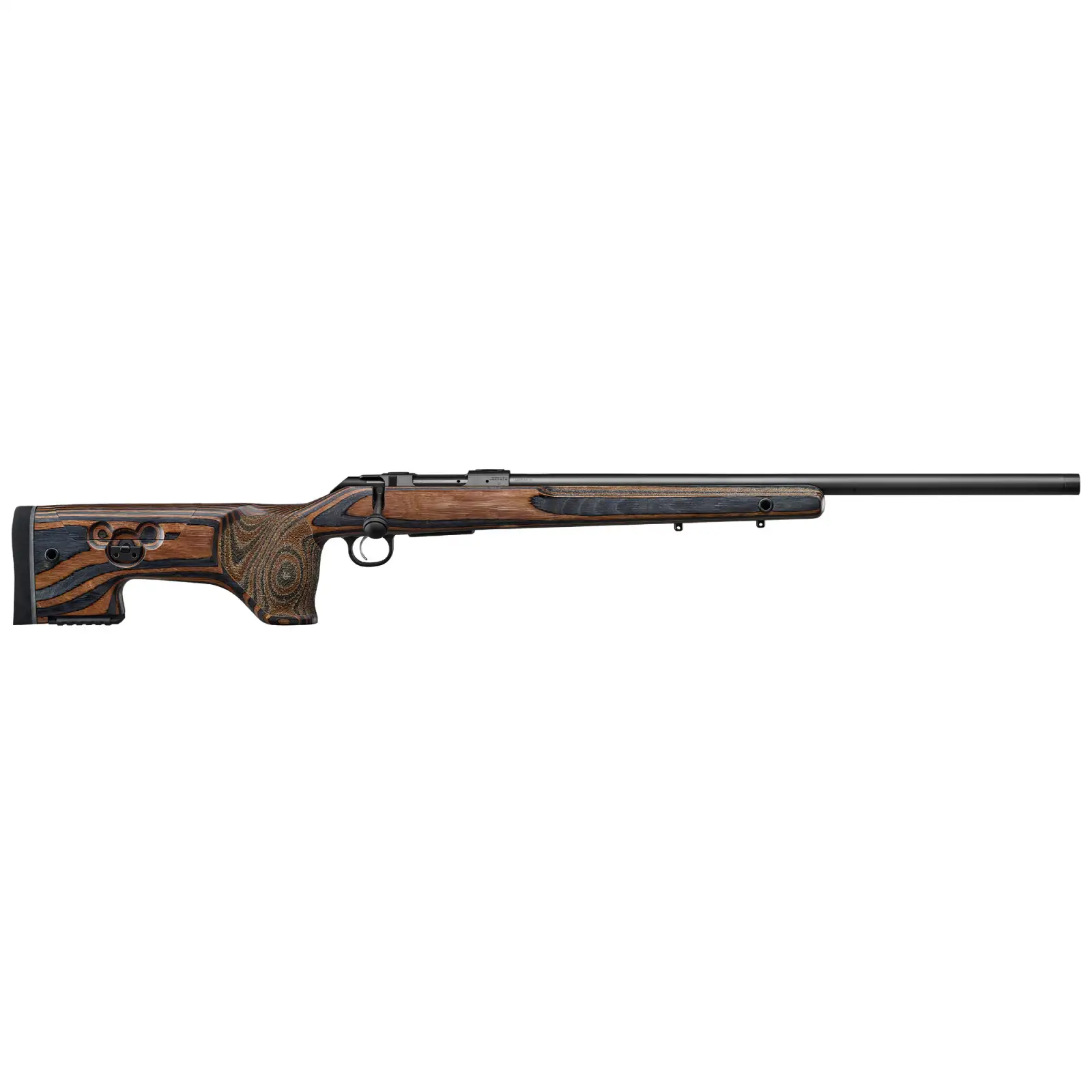 CZ 600 PLUS ST2 RANGE, 6.5 CM, 5 RD, 24IN, 5/8X24, GREY/BROWN LAMINATE STOCK, ADJUSTABLE COMB - Image 2