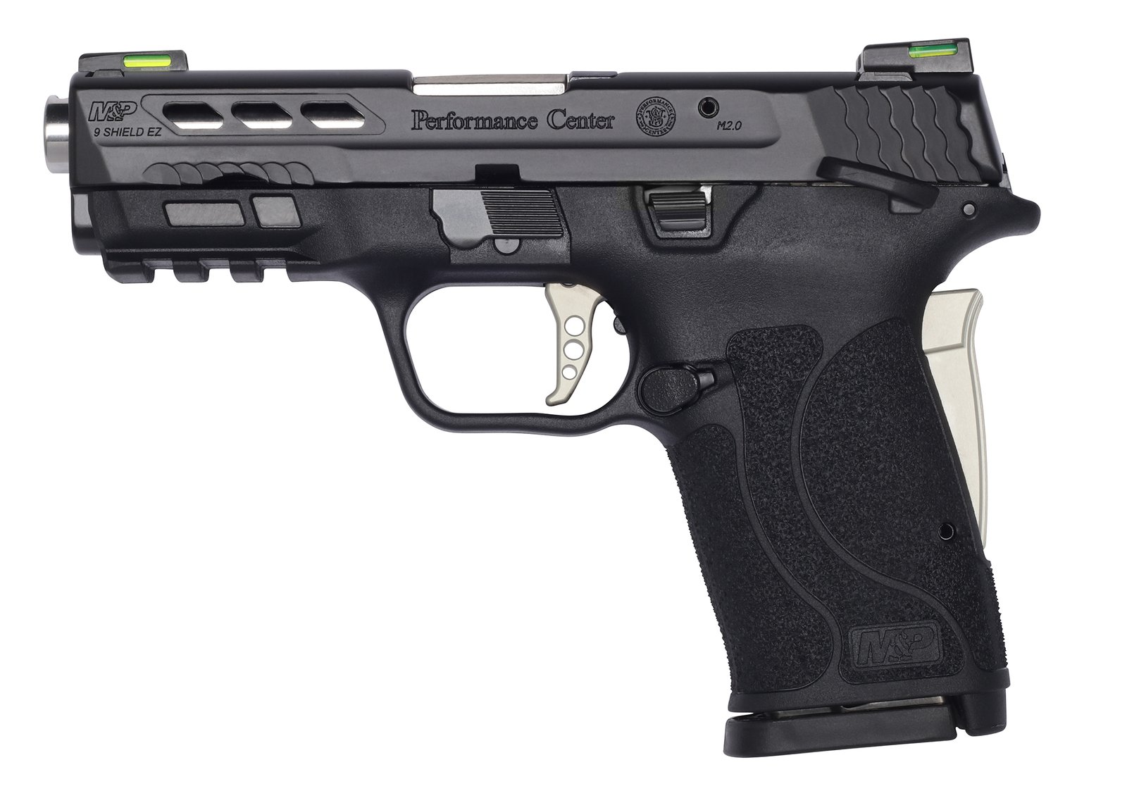 SMITH AND WESSON M&P9 PC SHIELD EZ 9MM SILV TS