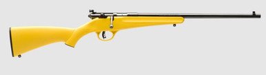 Savage Arms 13805 Rascal Youth .22 LR Bolt Action Rifle 16" Single Shot Yellow