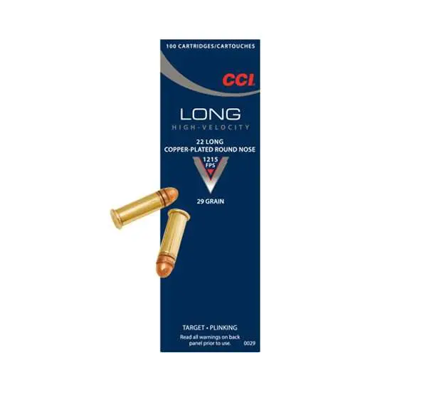 CCI 22 LONG 29GR CPRN 100 RD/BX 50 BX/CS