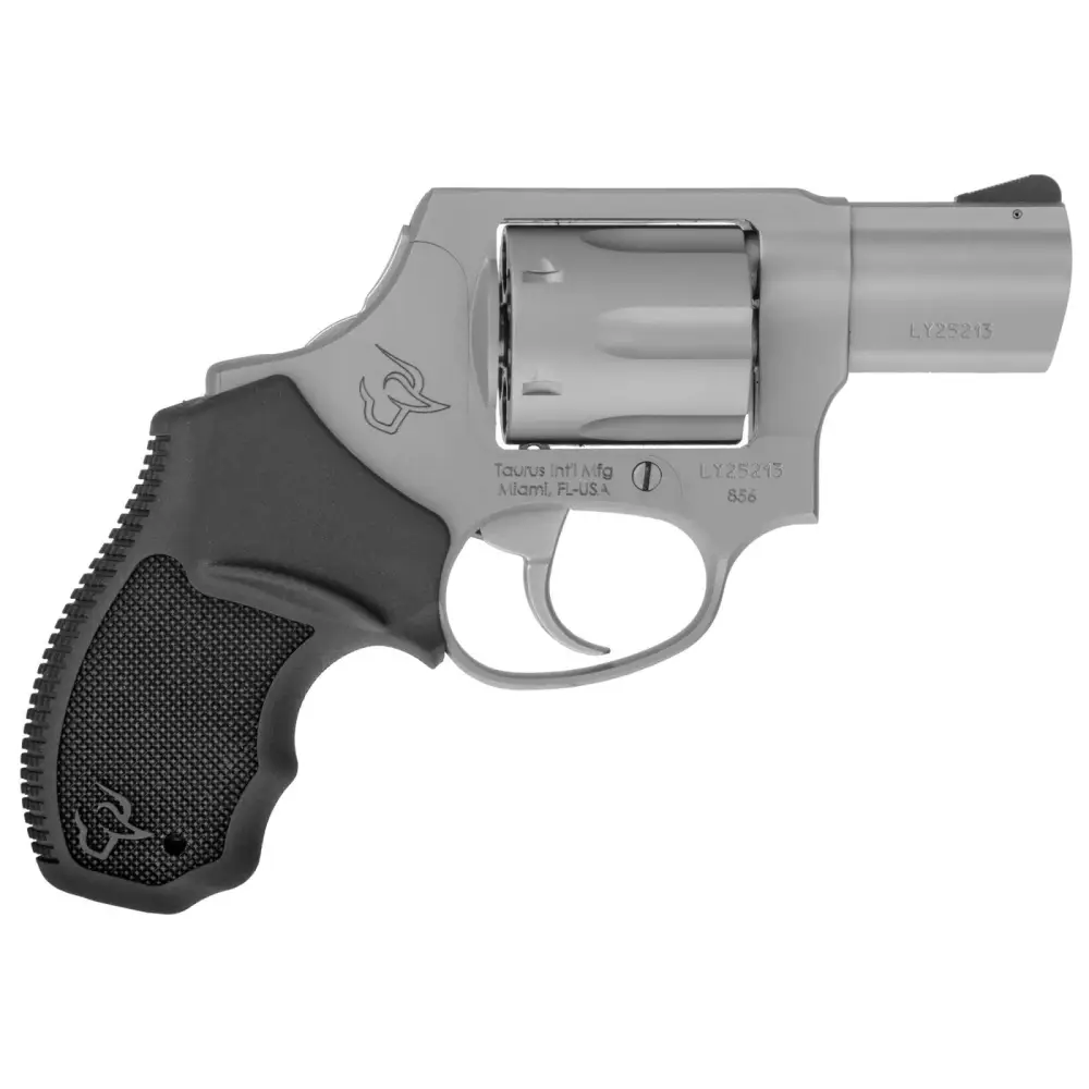 TAURUS 856 REVOLVER 38SPL 2" STAINLESS CONCEAL HAMMER 6RD