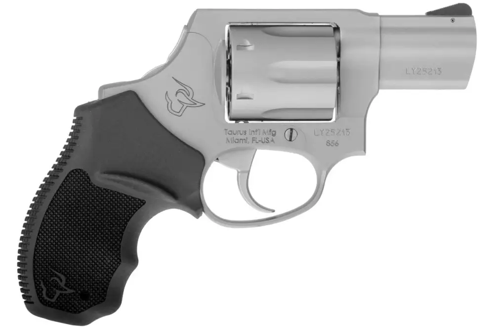 TAURUS 856 REVOLVER 38SPL 2" STAINLESS CONCEAL HAMMER 6RD - Image 3