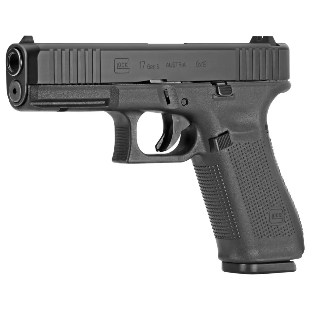 GLOCK 17 GEN 5 FS 9MM PISTOL 4.49" FXD 5.5lb 3-17RD MAGS - Image 2