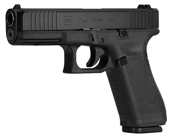 GLOCK 17 GEN 5 FS 9MM PISTOL 4.49" FXD 5.5lb 3-17RD MAGS - Image 3