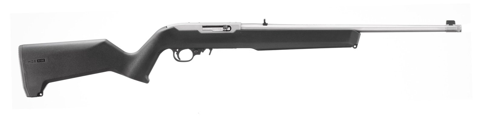 RUGER 10/22 22LR SS/SYN BLACK 18" TB