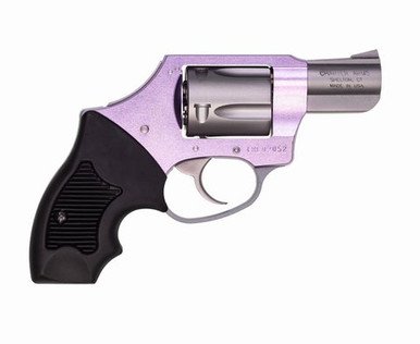 Charter Arms Model 53841 Lavender Lady 2" .38 Special 5 Rounds Double Action Only Lavender/Stainless