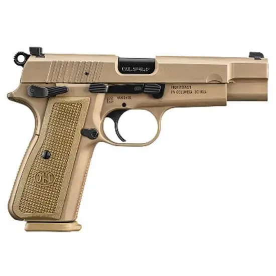 FN HIGH POWER 9MM PSTL FDE S/A 2-17RD RNG BAG - Image 2