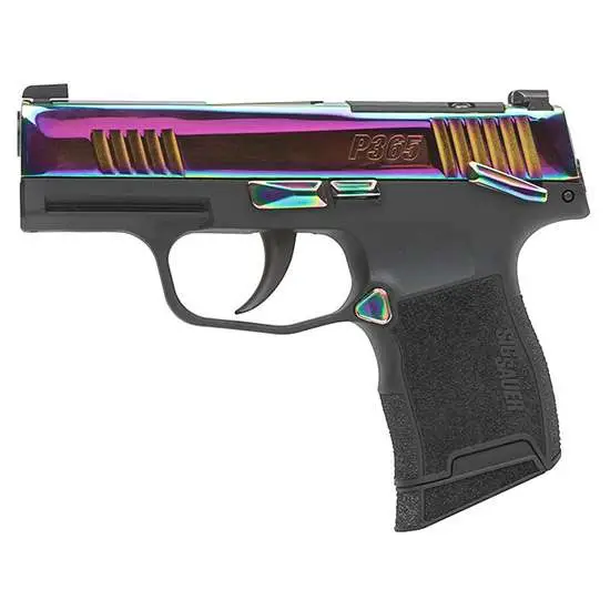 SIG SAUER P365 380ACP RAINBOW PSTL M.S. 2-10RD MAGS