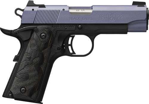 BROWNG 1911-22 BL CKT CR ORCHID CMP 3DT 22LR PSTL