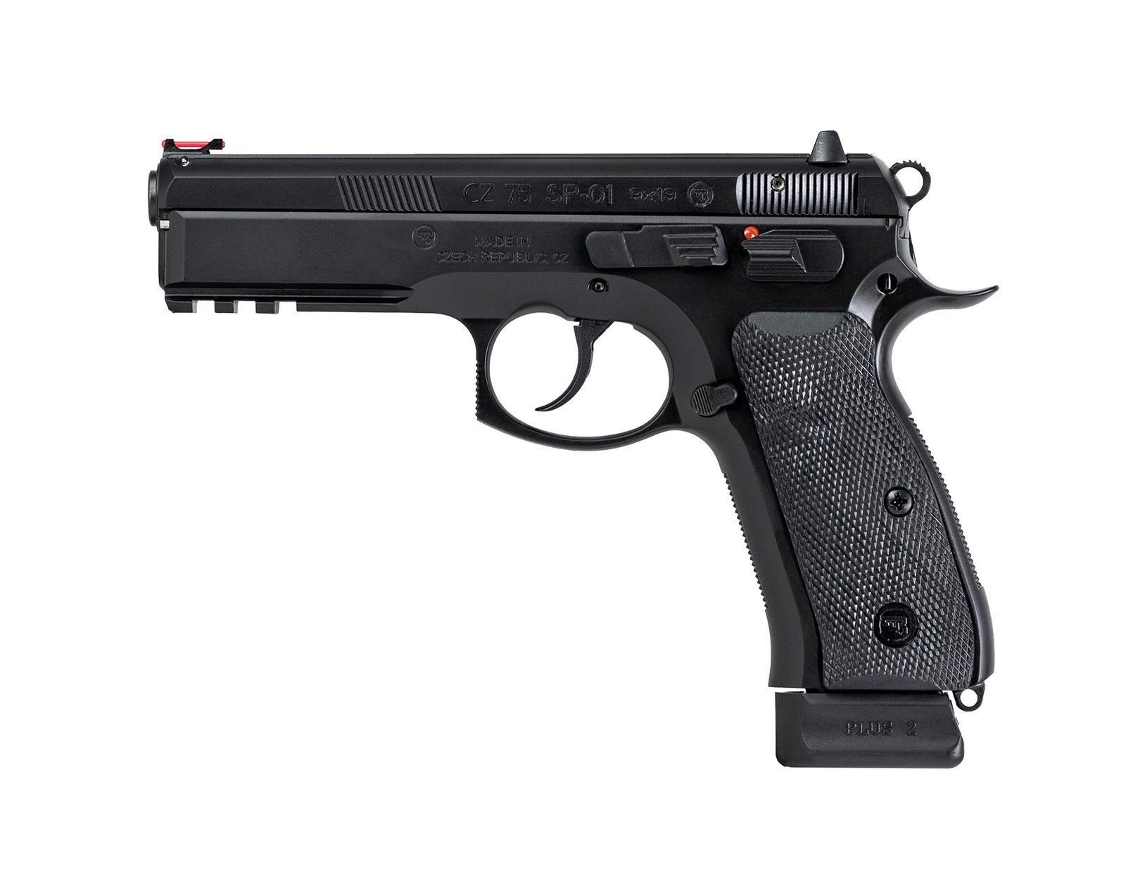 CZ 75 SP-01 9MM BLK 4.7" 10+1 FS