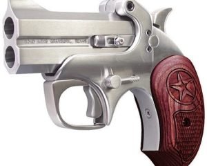 Bond Arms BATD-357MAG Texas Defender .357 Mag/.38 SPL 3" Rosewood/Stainless Steel