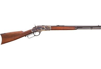 Cimarron CA281 1873 Lever Action Short Rifle .45 Long Colt 20" 10+1 Case Hardened/Walnut/Blued