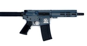 Great Lakes Firearms 223 Wylde GL15223PBLU AR-Pistol 7.5" 1:8" Nitride Barrel Blue Titanium Cerakote