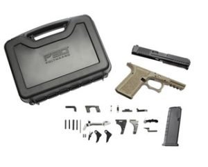 Polymer80 P80-PFC9-AFT-FDE Compact AFT Kit 9mm 4" 15+1 FDE