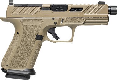 Shadow Systems SS-1022 MR920 Elite Compact 9mm 4" 15+1 FDE/Black Nitride Spiral Fluted & Threaded Barrel Optic Ready