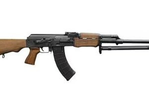 Zastava Arms ZR72762W M72 RPK 7.62x39 Semi Auto Rifle 21" Ribbed Barrel 30+1 Wood/Blued