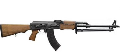 Zastava Arms ZR72762W M72 RPK 7.62x39 Semi Auto Rifle 21" Ribbed Barrel 30+1 Wood/Blued