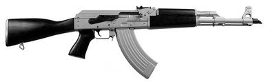 Zastava Arms ZPAPM70 AK47 Semi-Auto Rifle ZR7762CSB 16.25" 30+1 Silver Cerakote/Black Furniture
