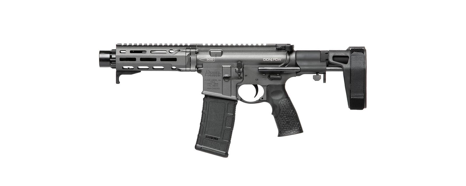 DANIEL DEFENSE DDM4 PDW PIST 300BLK COB PSB