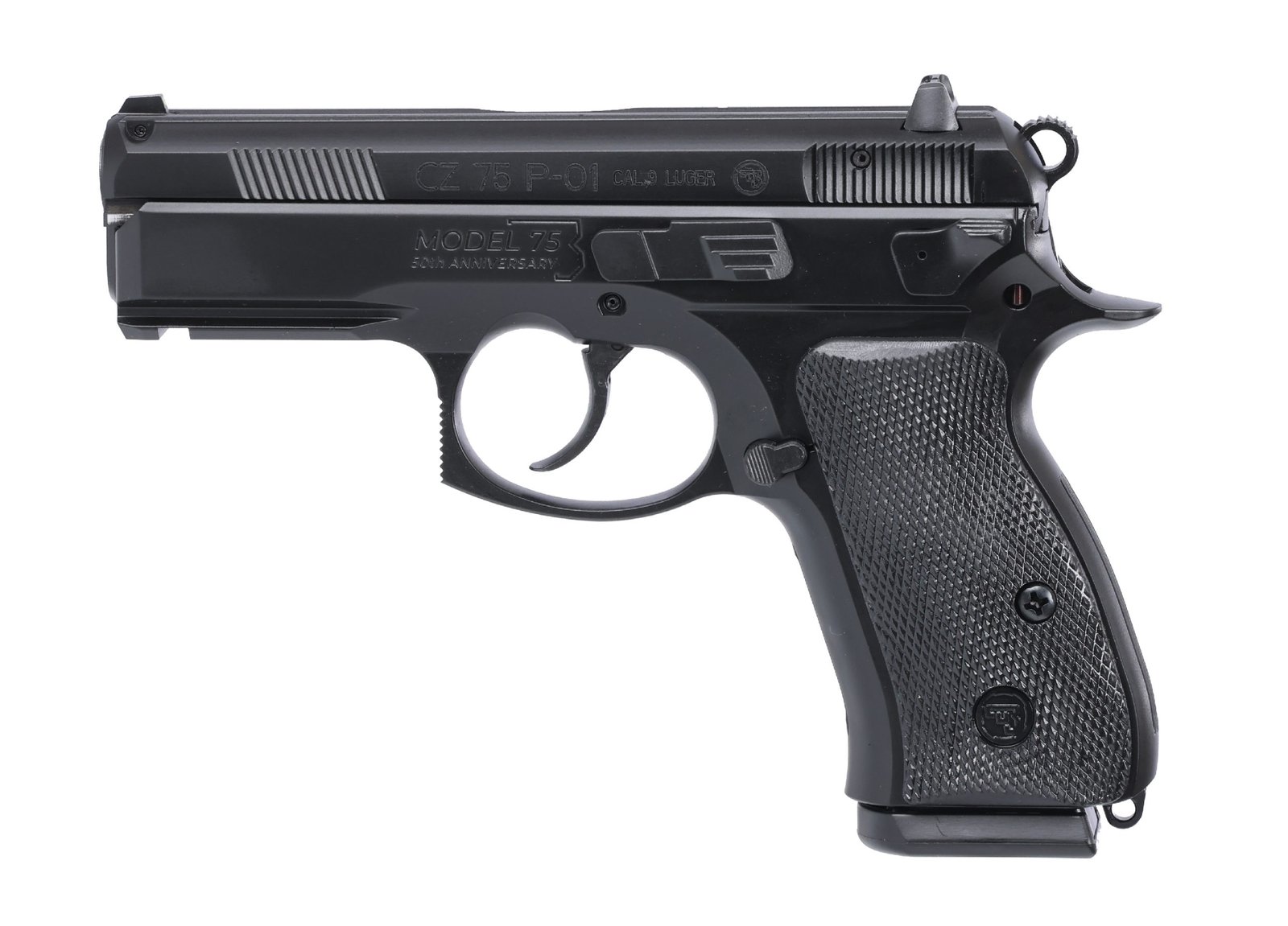 CZ P-01 50TH 9MM 15+1 3.8" FS