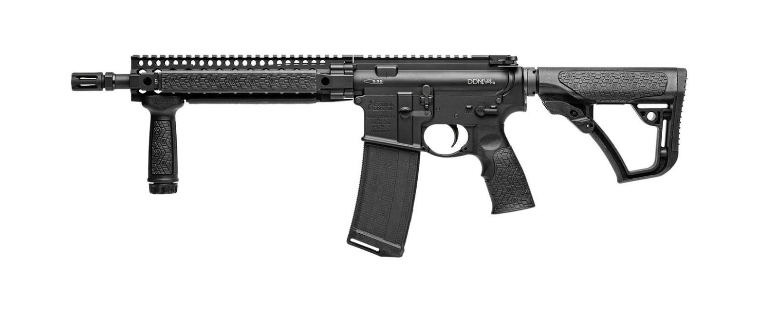 DANIEL DEFENSE DDM4 V4 S 5.56MM 11.5" BLACK