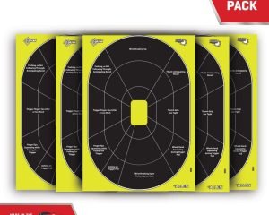 Allen EZ Aim Splash Reactive Target 12.5"x18.25" Handgun Trainer 30 per Pad