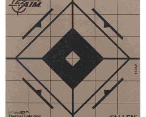 Allen EZ Aim Adhesive Thermal Sight Grid Paper Target 6"
