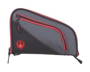 Allen Company Ruger Tucson Handgun Case Grey/Red 10" 27401