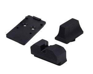 XS Sights Glock MOS Optic Mount Bundle for Glock RMR Non Tritium Black