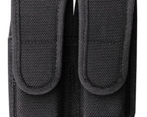 Bianchi Model 7302H AccuMold Double Magazine Pouch for Glock 20 21 Hidden Snap Black