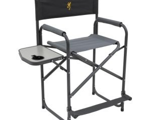 Alps Browning Directors Chair XT Plus Camping Chair Charcoal/Grey