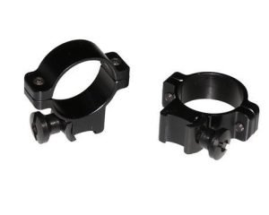 Burris Deluxe Aluminum .22 Rings 1" Medium 0.80 in Actual Height - Gloss