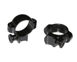 Burris Deluxe Solid Steel .22 Rings 1" Medium 0.80" Actual Height - Gloss