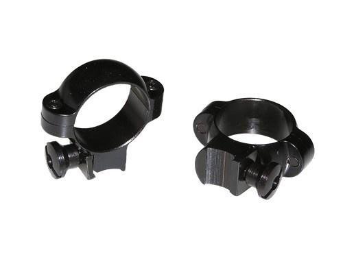 Burris Deluxe Solid Steel .22 Rings 1" Medium 0.80" Actual Height - Gloss