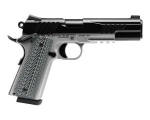 Savage 1911 Gov't Style Handgun .45 Auto 8rd Magazines (2) 5" Barrel Black and Stainless with Rail