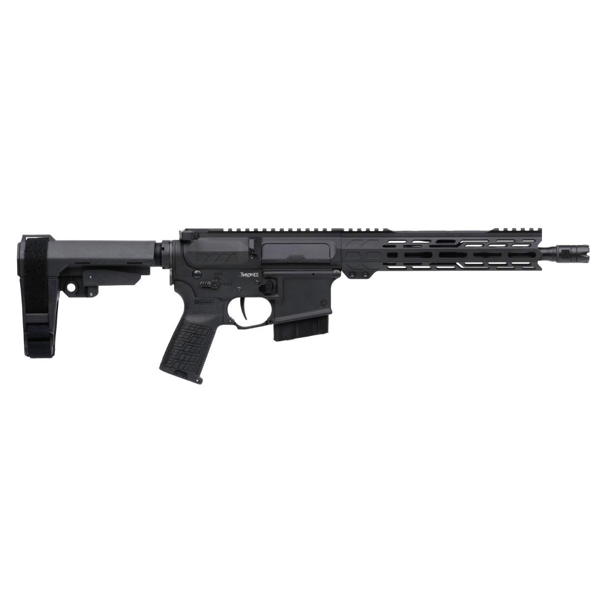 CMMG Banshee MK4 Handgun 338 Arc 10rd Magazine 10.5'' Barrel RipBrace Armor Black