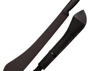 Cold Steel Bolo Machete Fixed Blade - 18" Blade Black