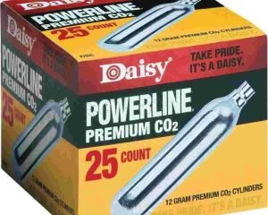 Daisy Powerline Co2 Cylinders 25/ct Boxed