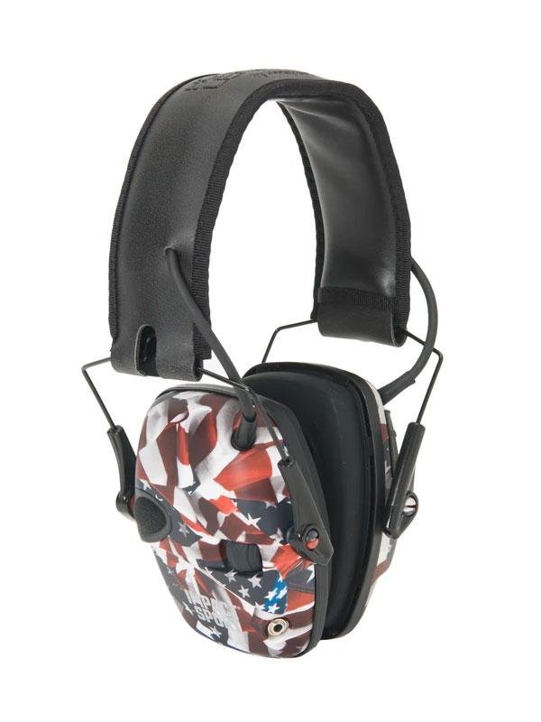 Howard Leight Impact Sport Electronic Earmuff - Flag edition 22dB