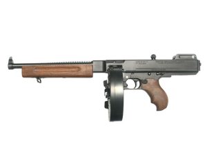 TOMMY GUN DELUXE PISTOL .45 CAL. LIGHTWEIGHT 10.5 BBL W/ 10 RD DRUM