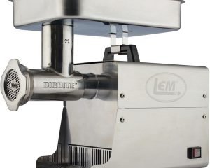 LEM Products #22 Big Bite Stainless Steel Electric Grinder