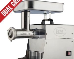 LEM Products #8 Big Bite Dual Grind Meat Grinder - 0.5HP
