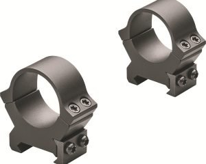 Leupold 2-Piece Precision-Fit PRW2 Weaver-Style Permanent Rings 1" Low - Matte Black