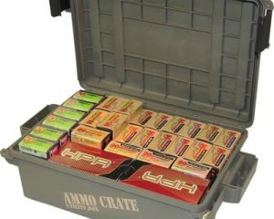 MTM Ammo Crate Utility Box Small 13"x9"x4.8" Army Green
