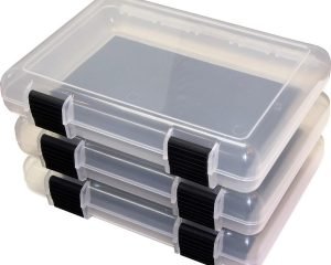 MTM In-Safe Storage Case 12" Clear 3/ct
