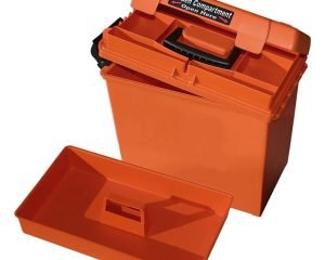 MTM 15" x 8.8" x 9.4" Sportsmen's Plus Utility Dry Box Orange