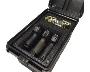 MTM Tactical Pistol Handgun Case fits 3 Handguns Dark Earth