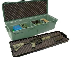 MTM Tactical Rifle Crate Wheeled Army Green